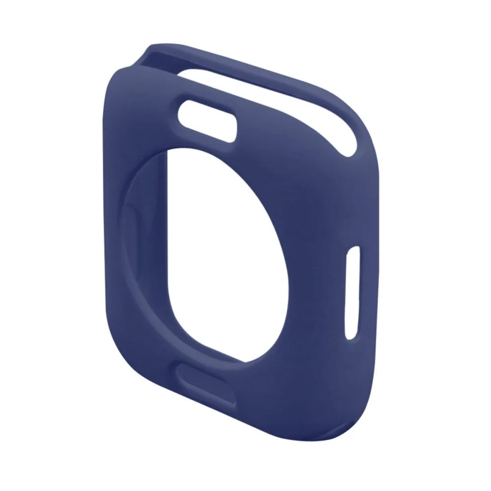 ENKAY Apple Watch (41mm) TPU cover with screen protector - Dark Blue