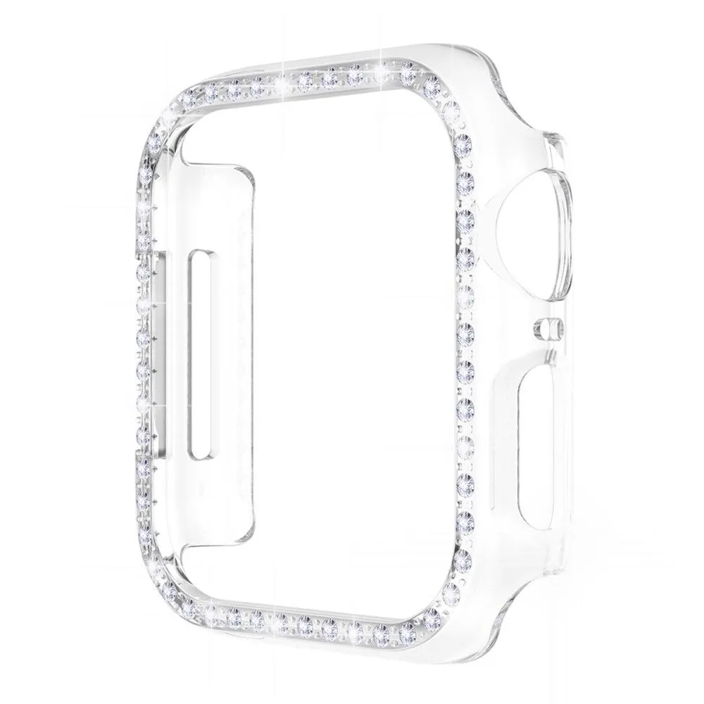 ENKAY Apple Watch (45mm) rhinestone cover with screen protector - Transparent