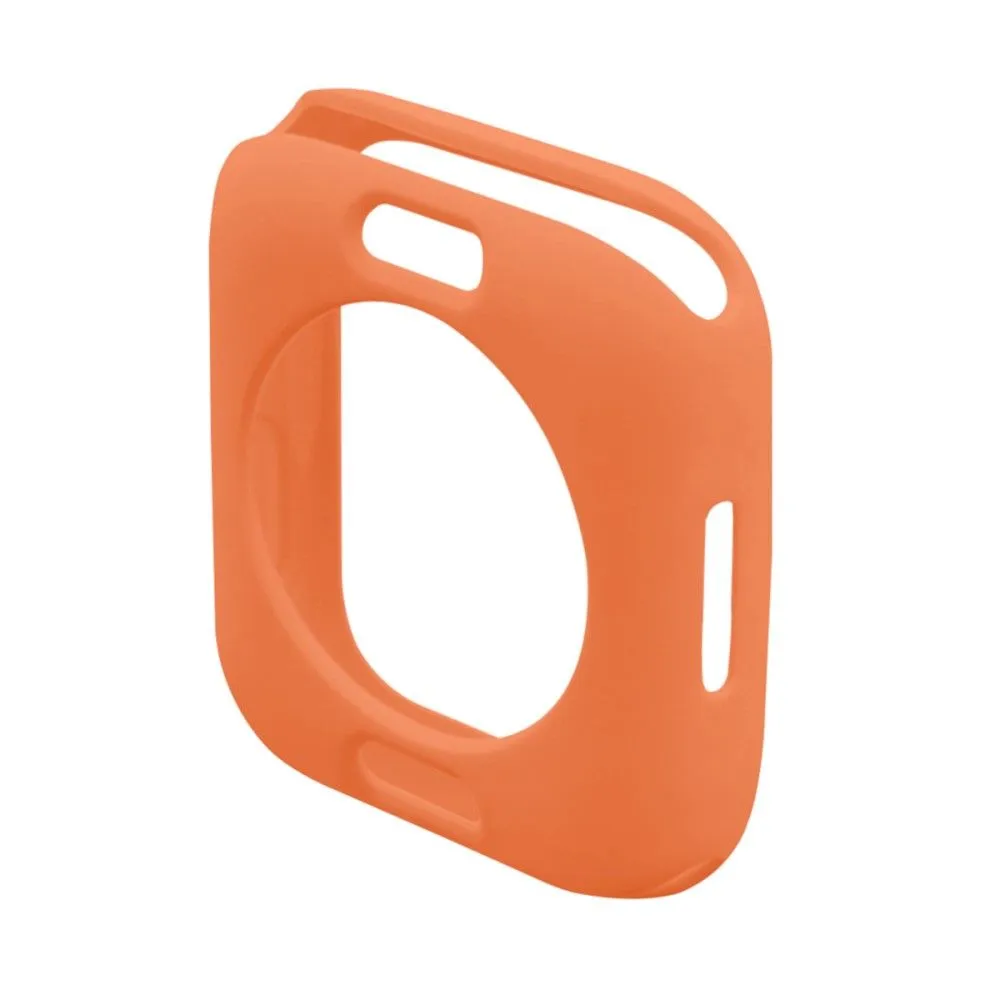 ENKAY Apple Watch (45mm) TPU cover with screen protector - Orange