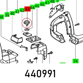 Festool, Adjusting Wheel Ap 55 E, FES440991