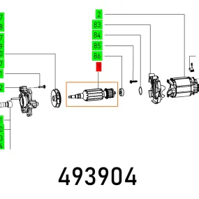 Festool, Armature Df 500 Q, FES493904