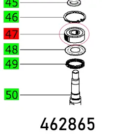 Festool, Ball Bearing 6203 2Rs Din 625 171.042, FES462865