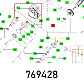 FESTOOL BEARING COVER   MX 1600/2 E EF ET-BG FES769428