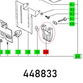 Festool, Cam Mft 800, FES448833