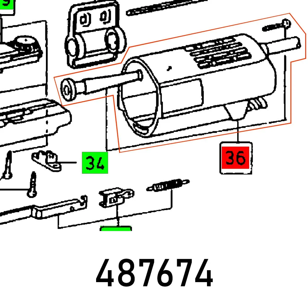 Festool, Cap Ro 2 E, FES487674