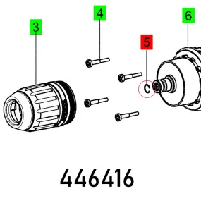 Festool, Circlip Cdd 7.2 Seeger, FES446416