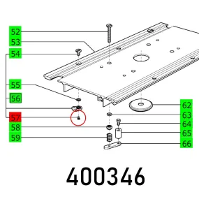 Festool, Countersink Din 965-M4X6-4.8, FES400346