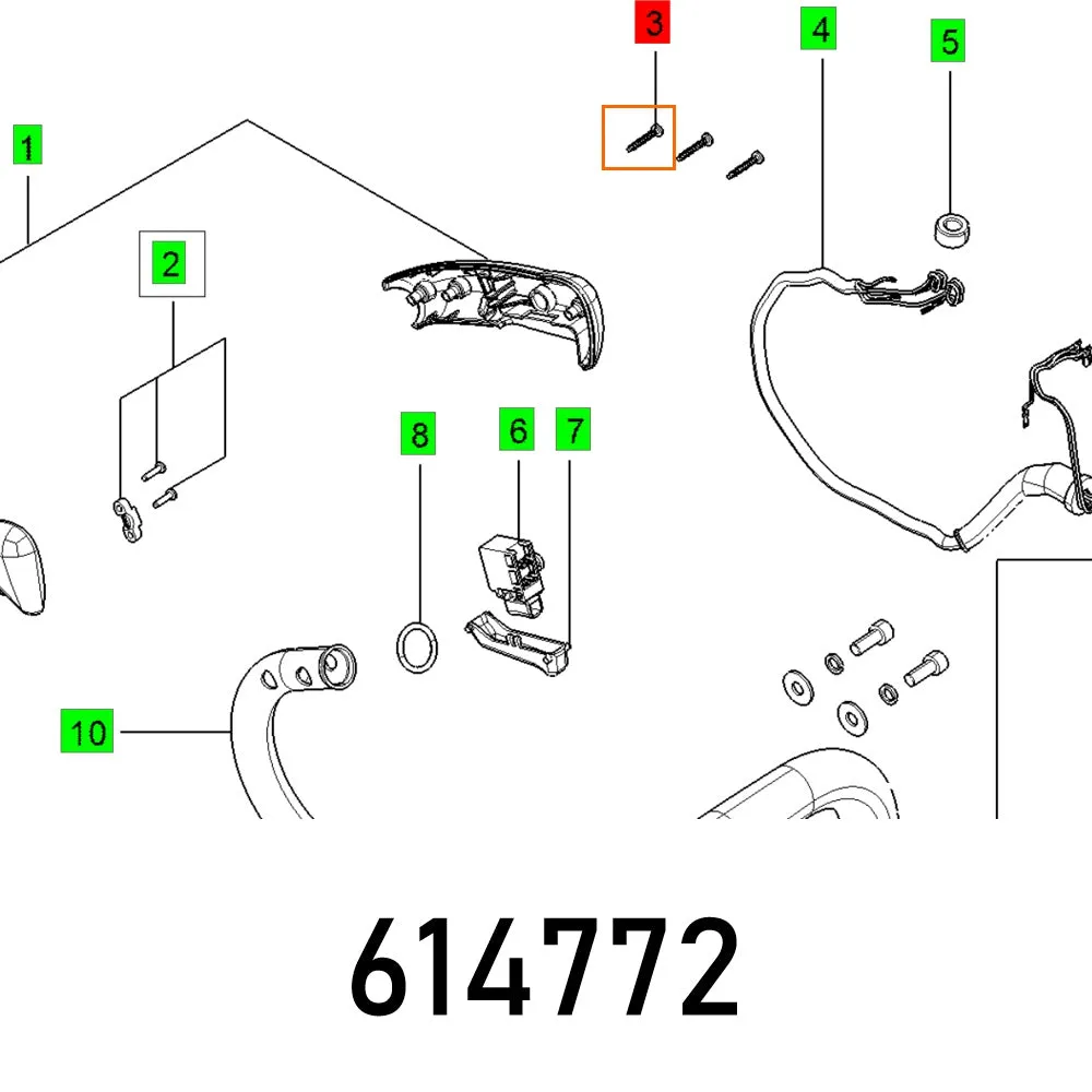 FESTOOL SCREW PT 40X25 K-TORX FES614772