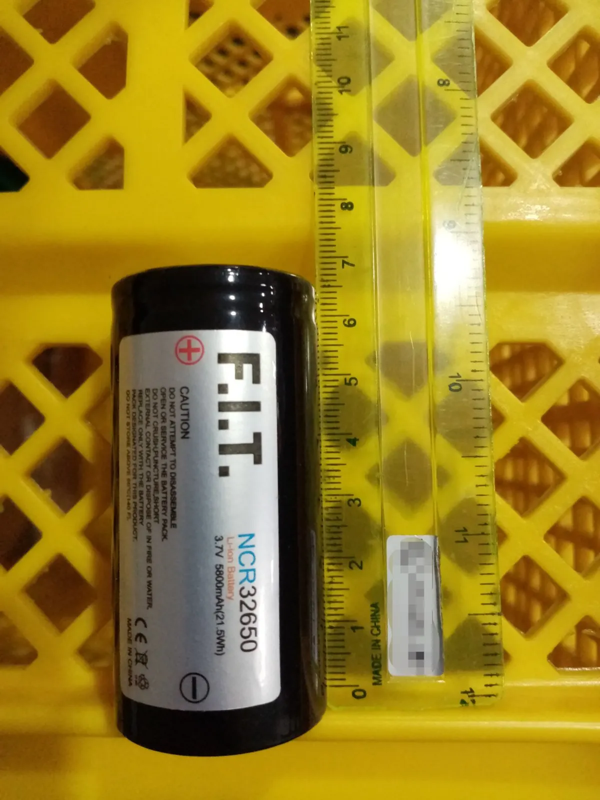 FIT BATTERY 32650