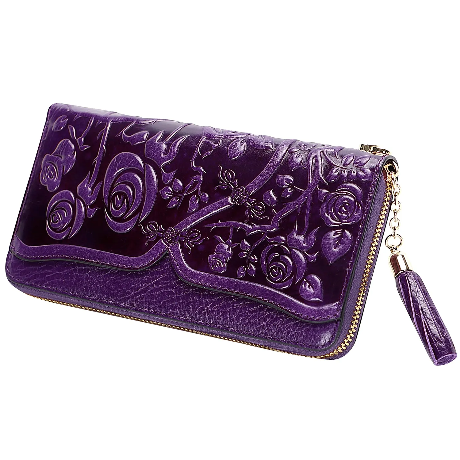 Floral Wristlet Wallet