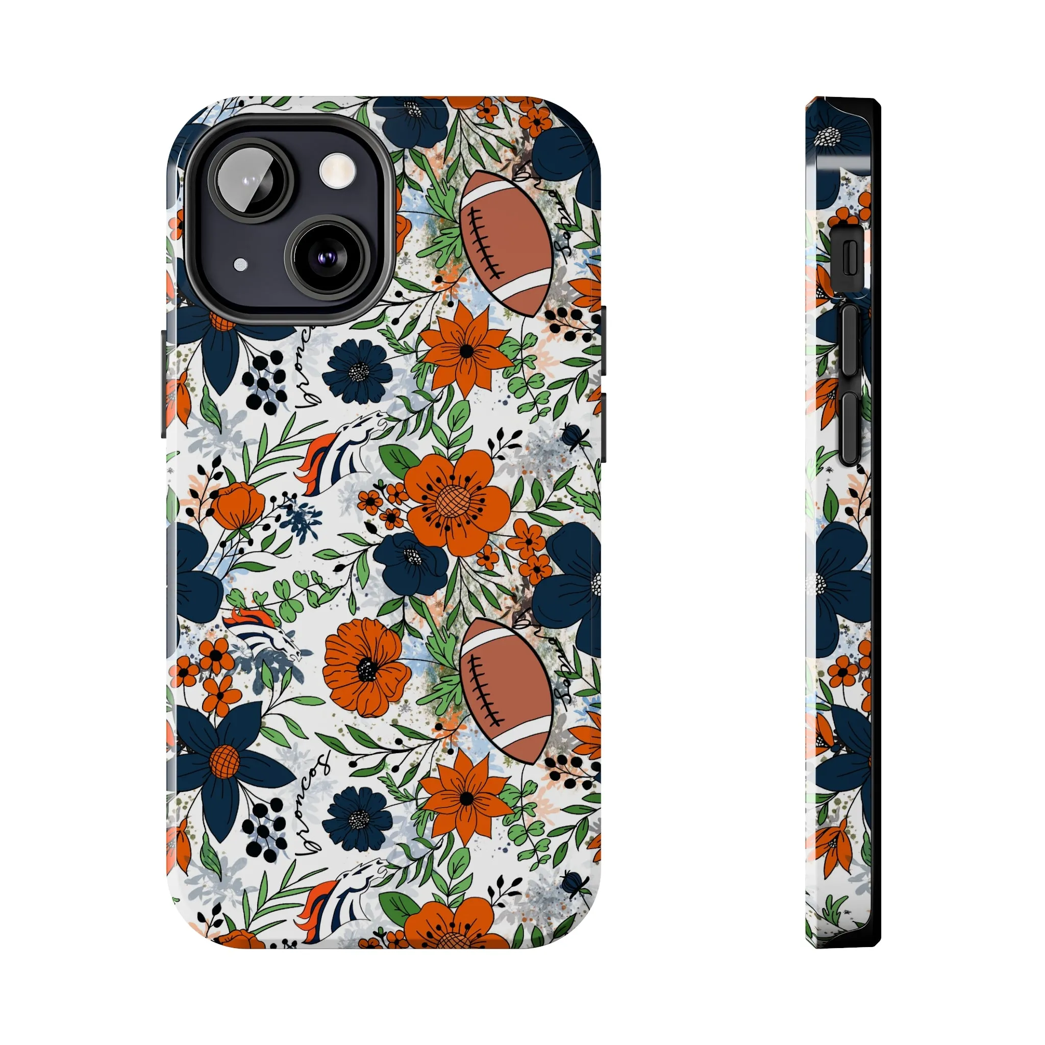 Football Broncos Phone Case Gift Inspired Fan Art Gift Iphone