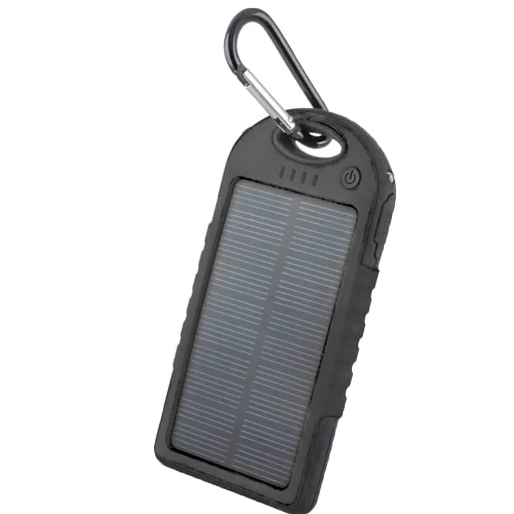 Forever Solar PowerBank - Travel Battery 5000mAh - Sort