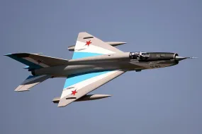 Freewing Mig-21 Blue High Performance 80mm EDF Jet - PNP