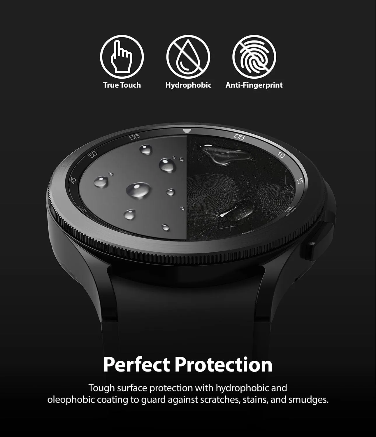 Galaxy Watch 4 Classic 42mm Screen Protector ID Glass by Ringke