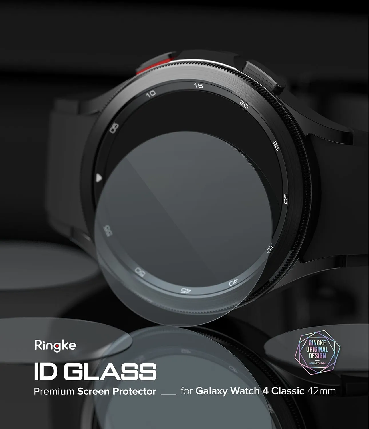 Galaxy Watch 4 Classic 42mm Screen Protector ID Glass by Ringke