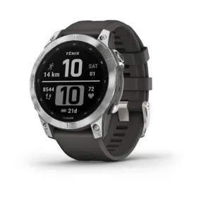 Garmin Fenix 7 Premium Multisport Gps Watch Silver 010-02540-01