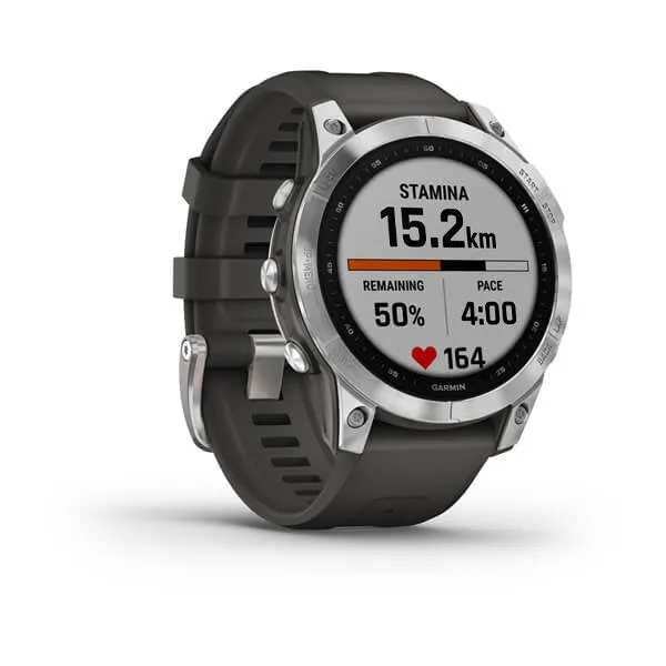 Garmin Fenix 7 Premium Multisport Gps Watch Silver 010-02540-01