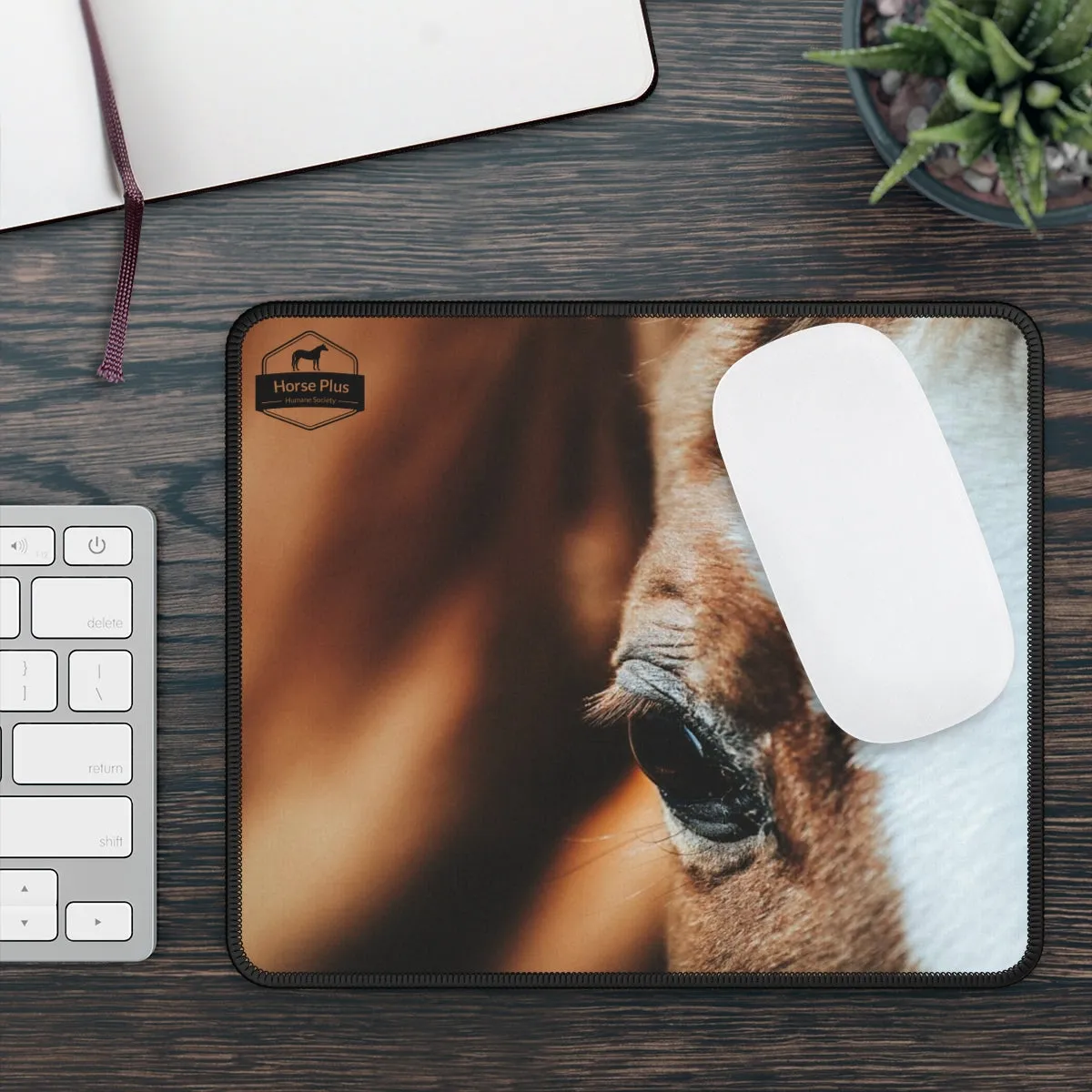 Horse Themed Mouse Pad