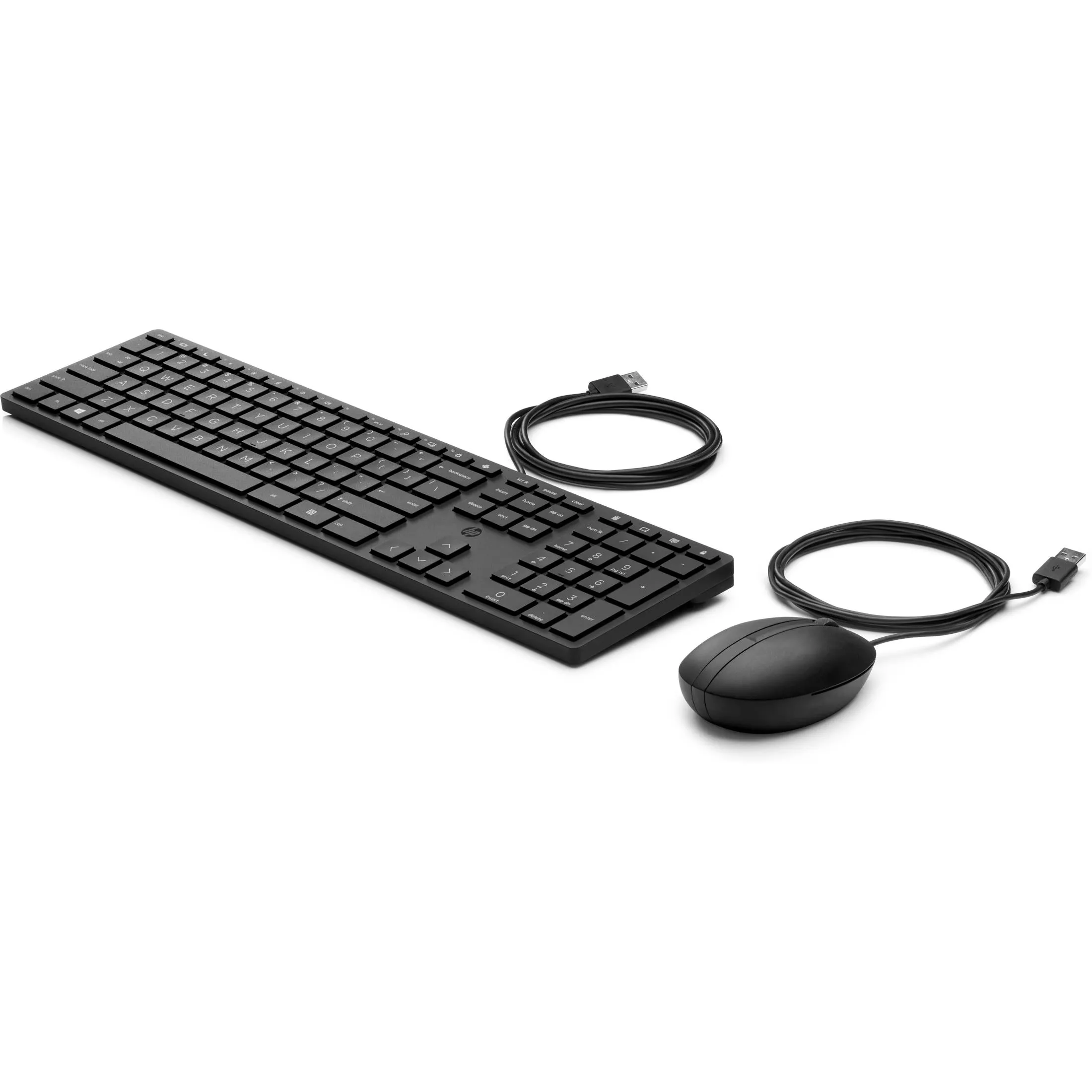 HP 320MK Wired USB Desktop Keyboard and Mouse Combo 9SR36AA