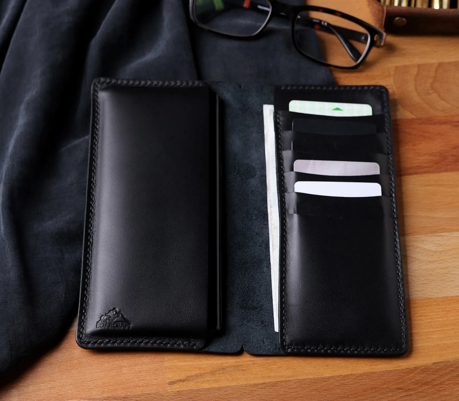 iPhone Leather Wallet Case - Tripolis