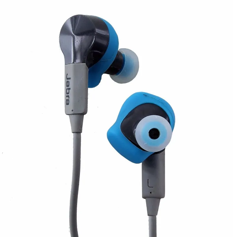 Jabra Coach Wireless Earbuds w/ Intelligent Audio Coaching - Blue & Gray