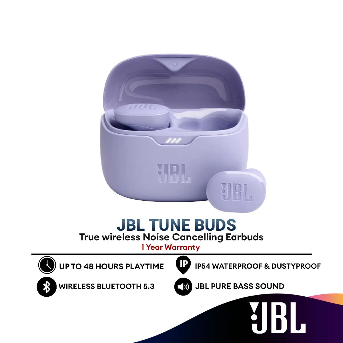 JBL Tune Buds True Wireless Noise Cancelling Earbuds