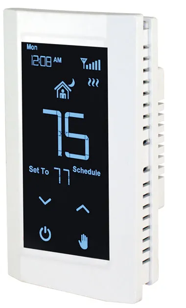 King Electric Hoot Double Pole Wi-Fi Programmable Electronic Thermostat 120/208/240V 16A - K902