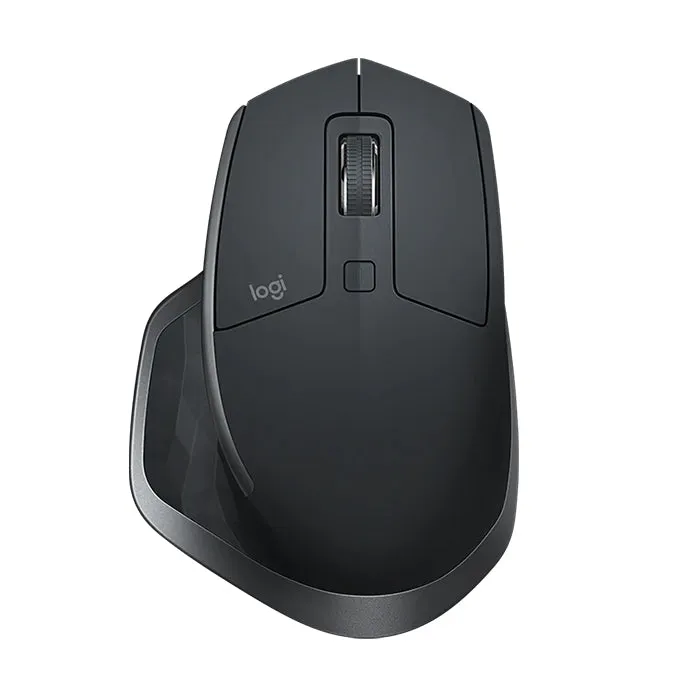 Logitech MX Master 2S Advanced 2.4GHz Wireless USB Bluetooth Mouse with 4000 DPI, Unified Receiver