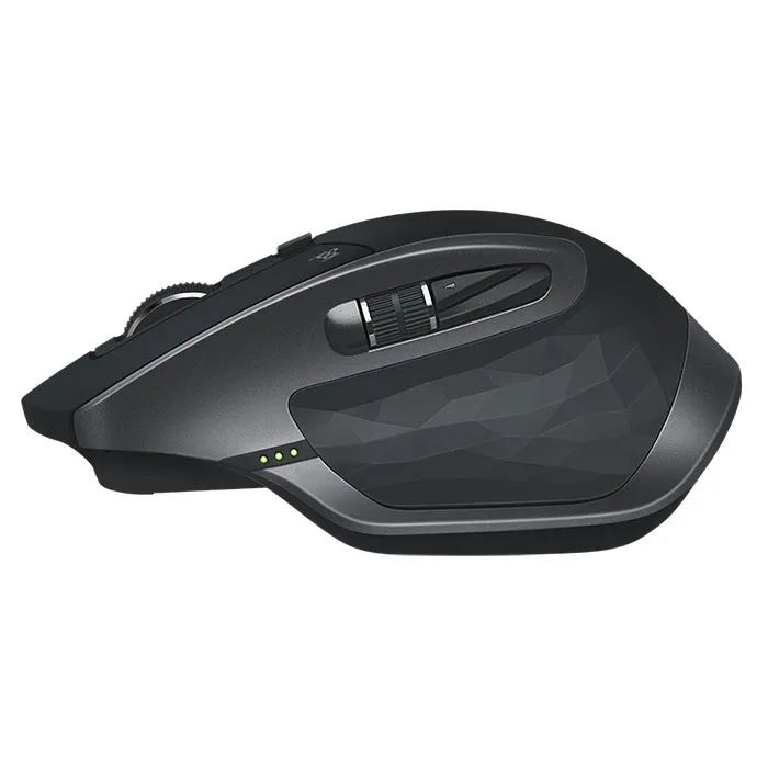 Logitech MX Master 2S Advanced 2.4GHz Wireless USB Bluetooth Mouse with 4000 DPI, Unified Receiver