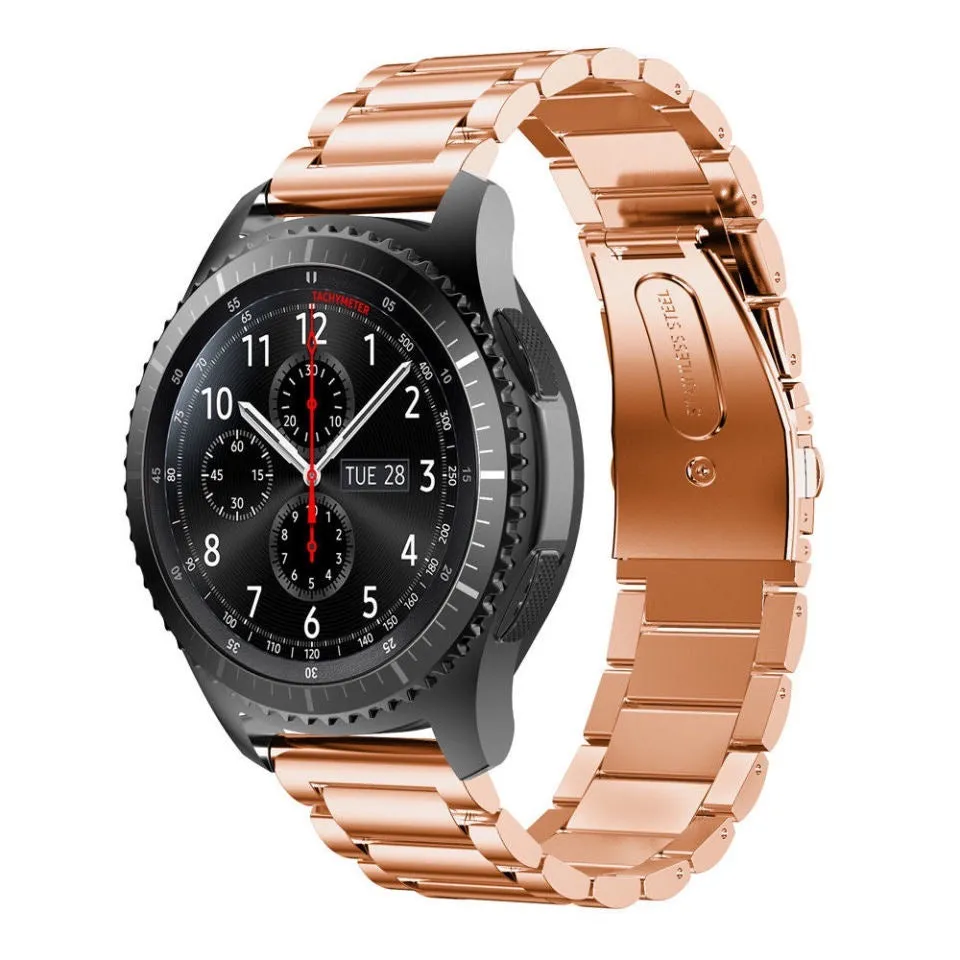 Luxurious Stainless Steel Band For Samsung Watch Multiple Colors Available