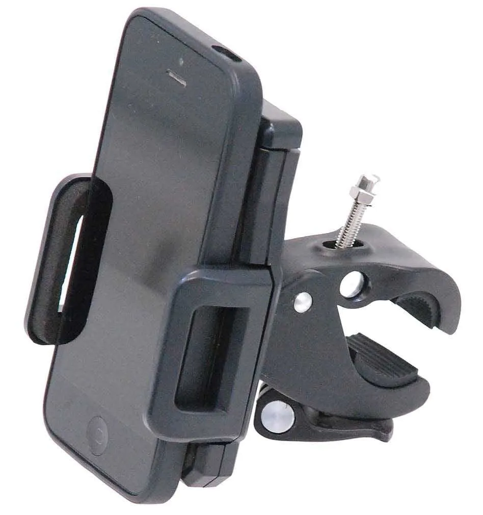 Motorcycle Handlebar Clip On Cell Phone Mount #AC0645CELL