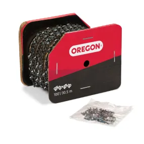 Oregon - 25AP100U - 100' Reel Chainsaw Chain - 1/4" Pitch, .050" Gauge, Micro Chisel for 13RMS100R