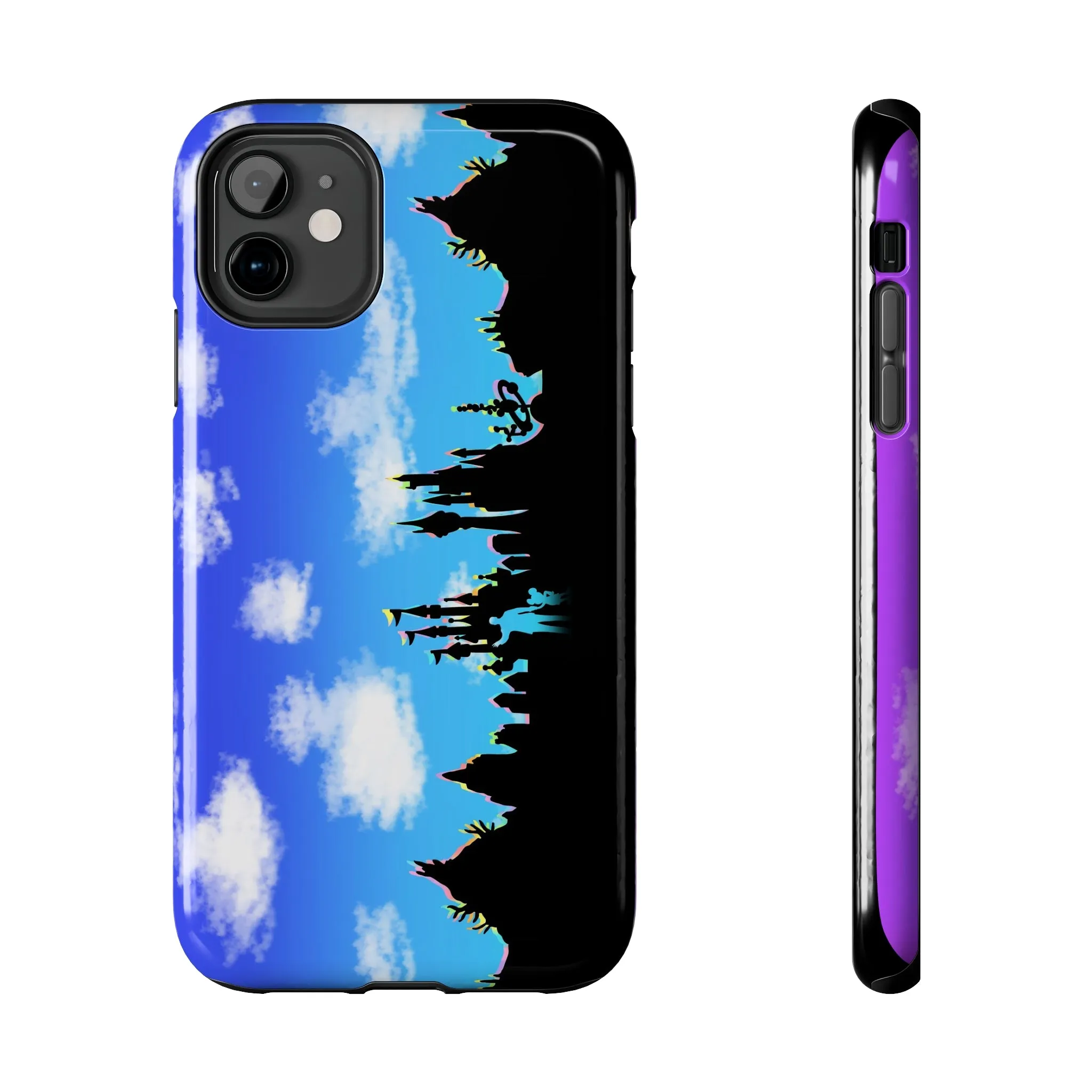 Park Border Skyline Silhouette Ride Phone Case Gift Inspired Fan Art Movie