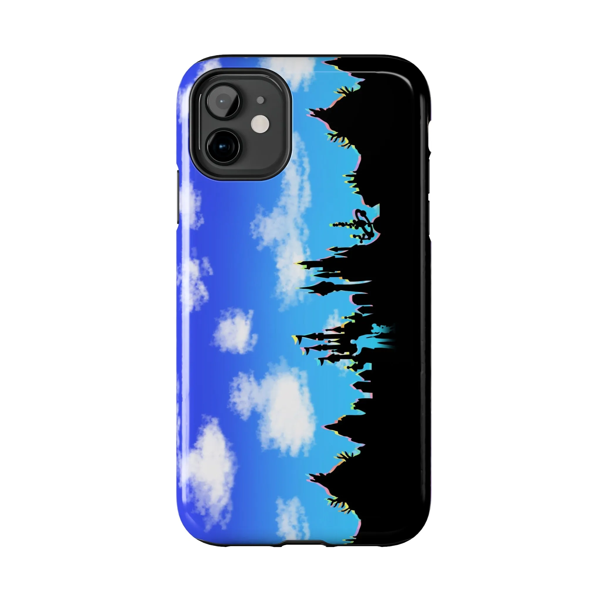 Park Border Skyline Silhouette Ride Phone Case Gift Inspired Fan Art Movie