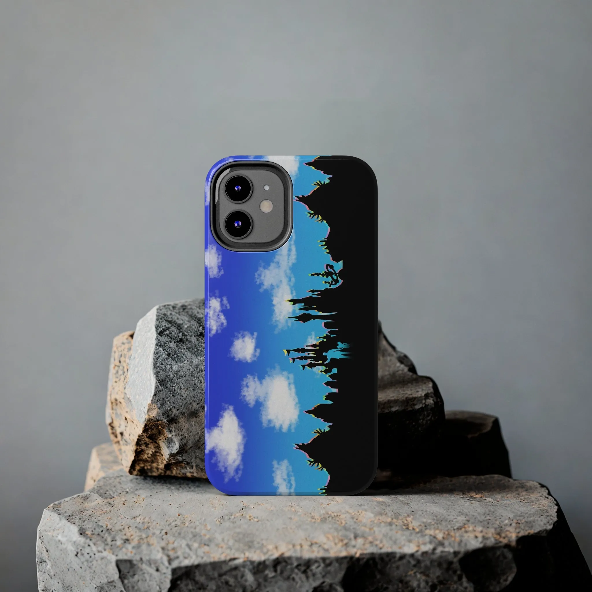 Park Border Skyline Silhouette Ride Phone Case Gift Inspired Fan Art Movie