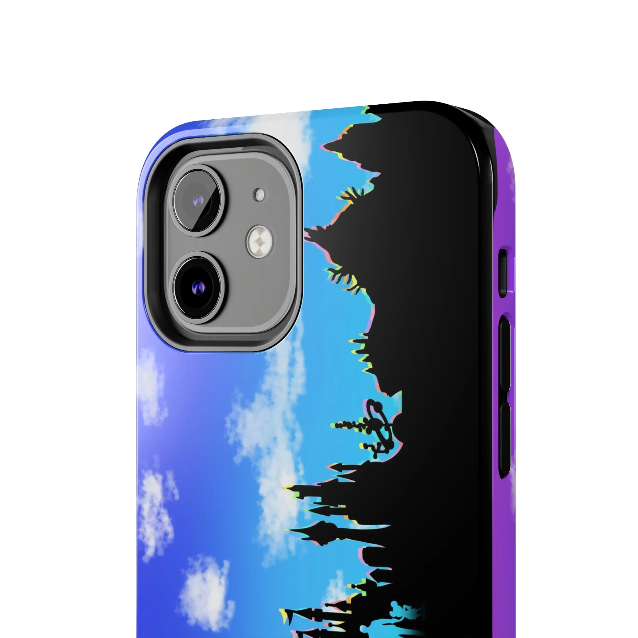 Park Border Skyline Silhouette Ride Phone Case Gift Inspired Fan Art Movie