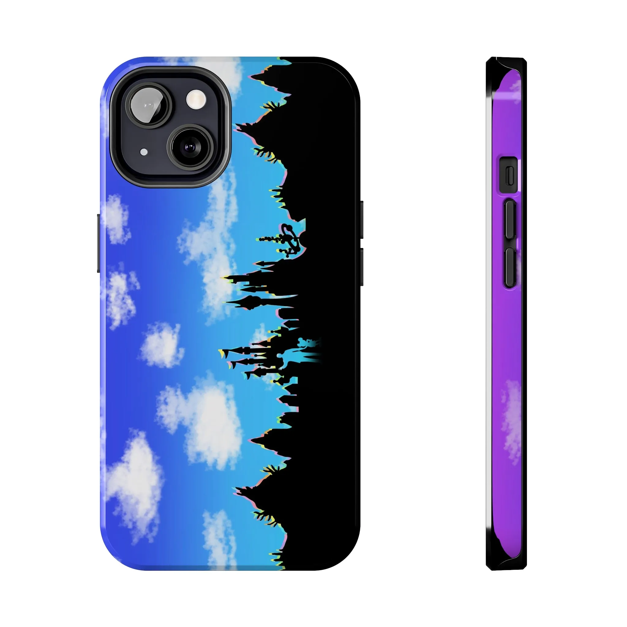 Park Border Skyline Silhouette Ride Phone Case Gift Inspired Fan Art Movie