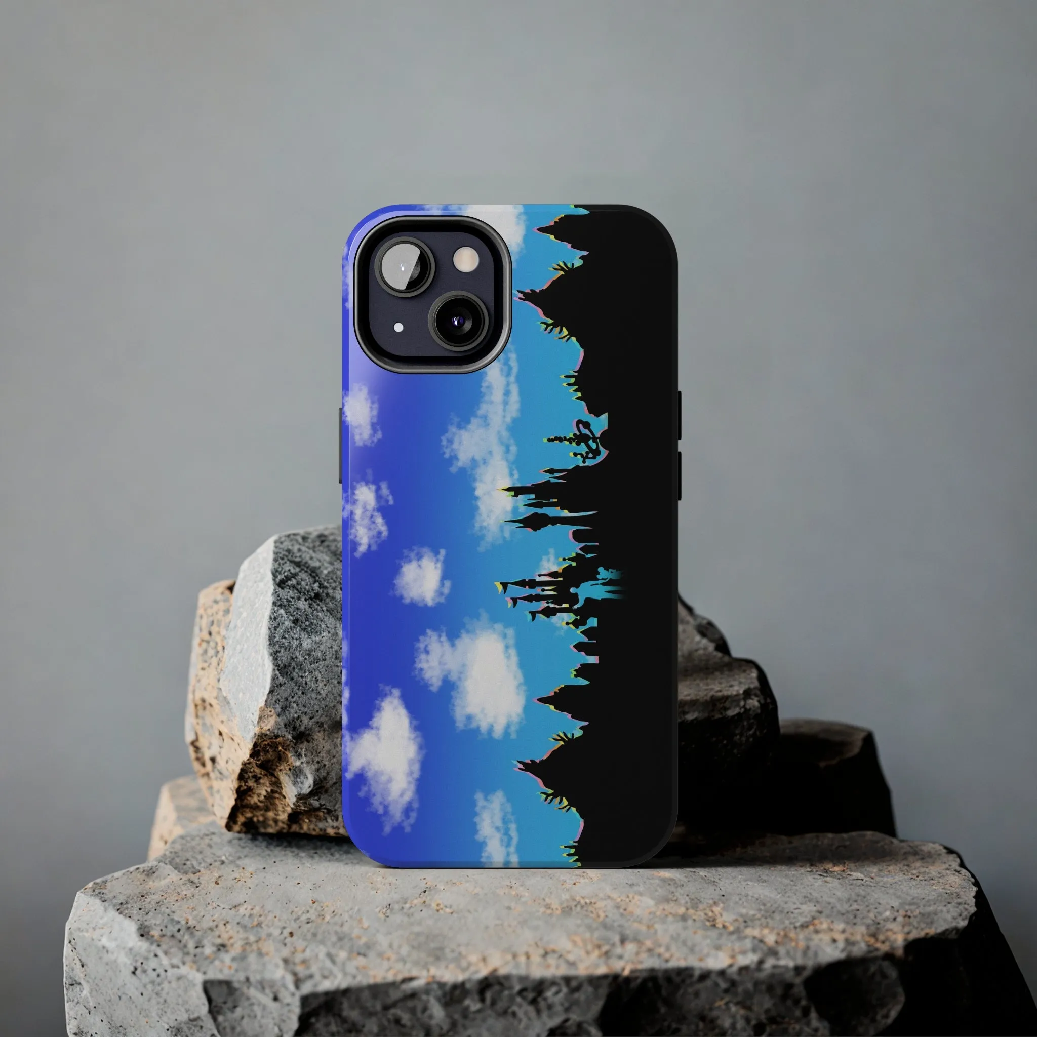 Park Border Skyline Silhouette Ride Phone Case Gift Inspired Fan Art Movie