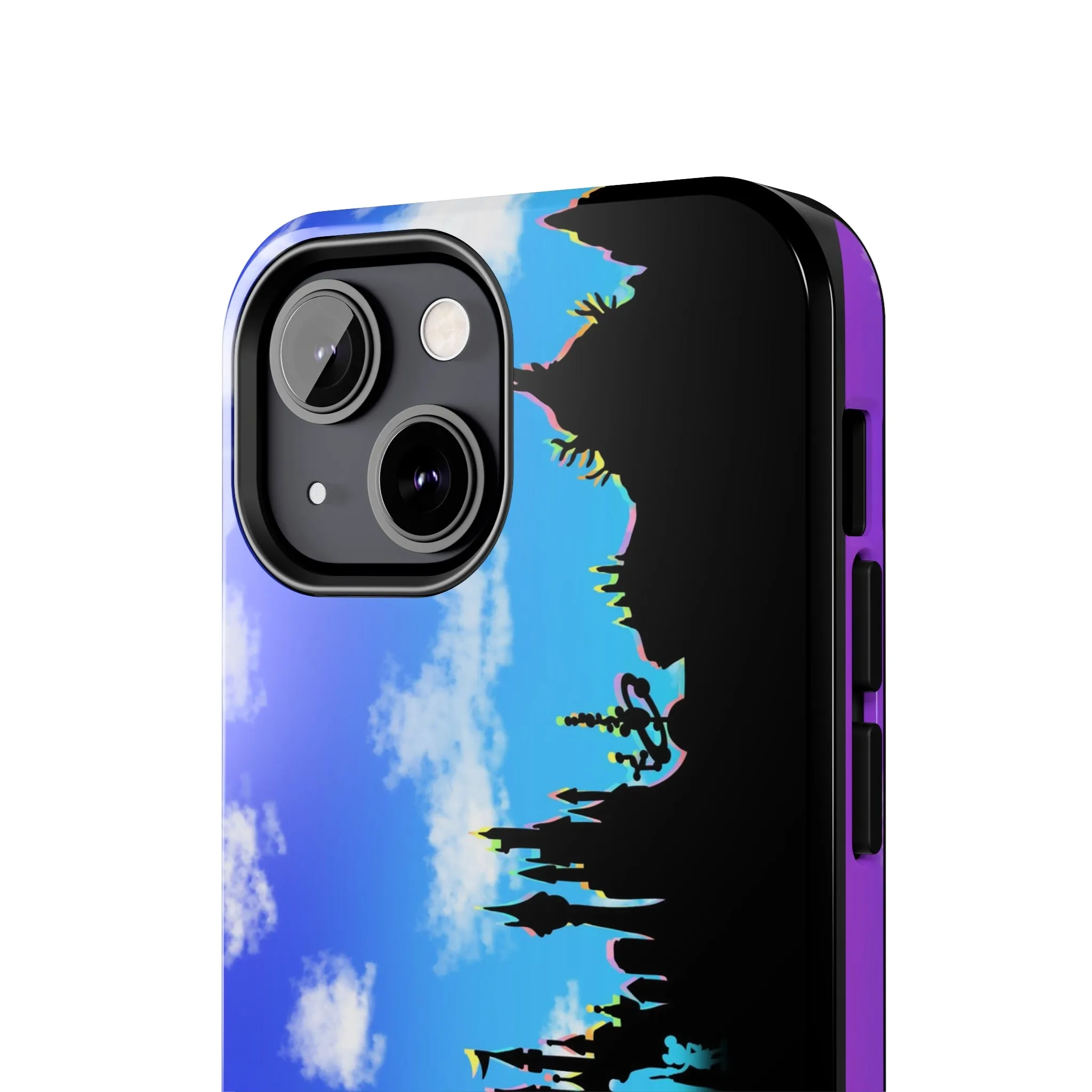 Park Border Skyline Silhouette Ride Phone Case Gift Inspired Fan Art Movie