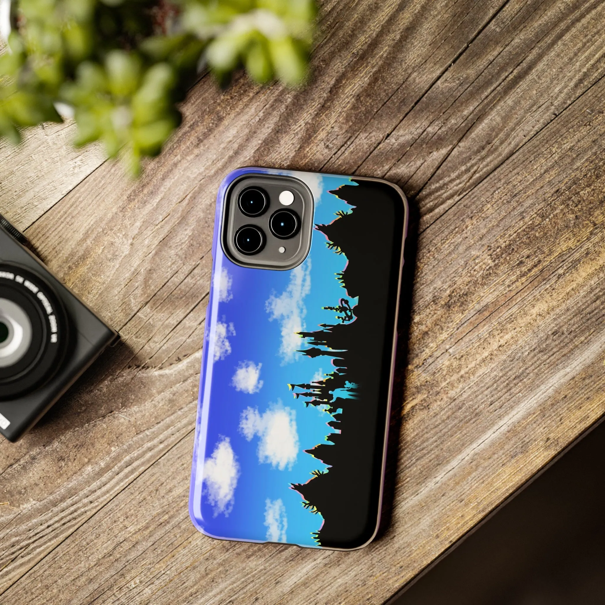 Park Border Skyline Silhouette Ride Phone Case Gift Inspired Fan Art Movie