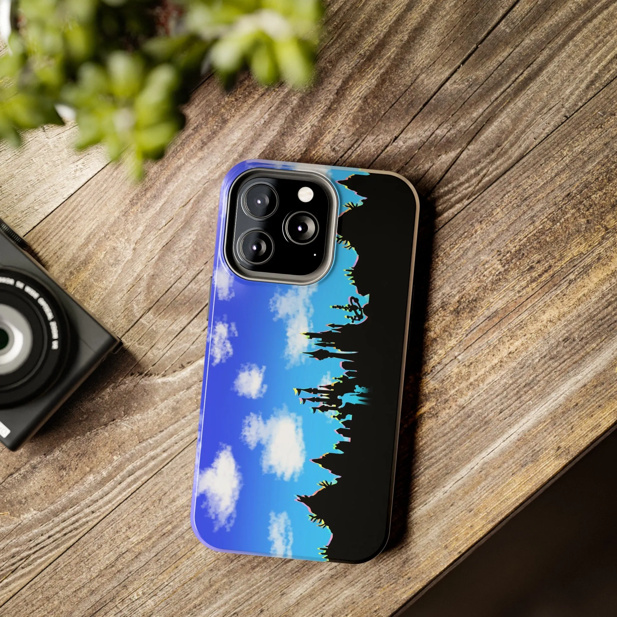 Park Border Skyline Silhouette Ride Phone Case Gift Inspired Fan Art Movie