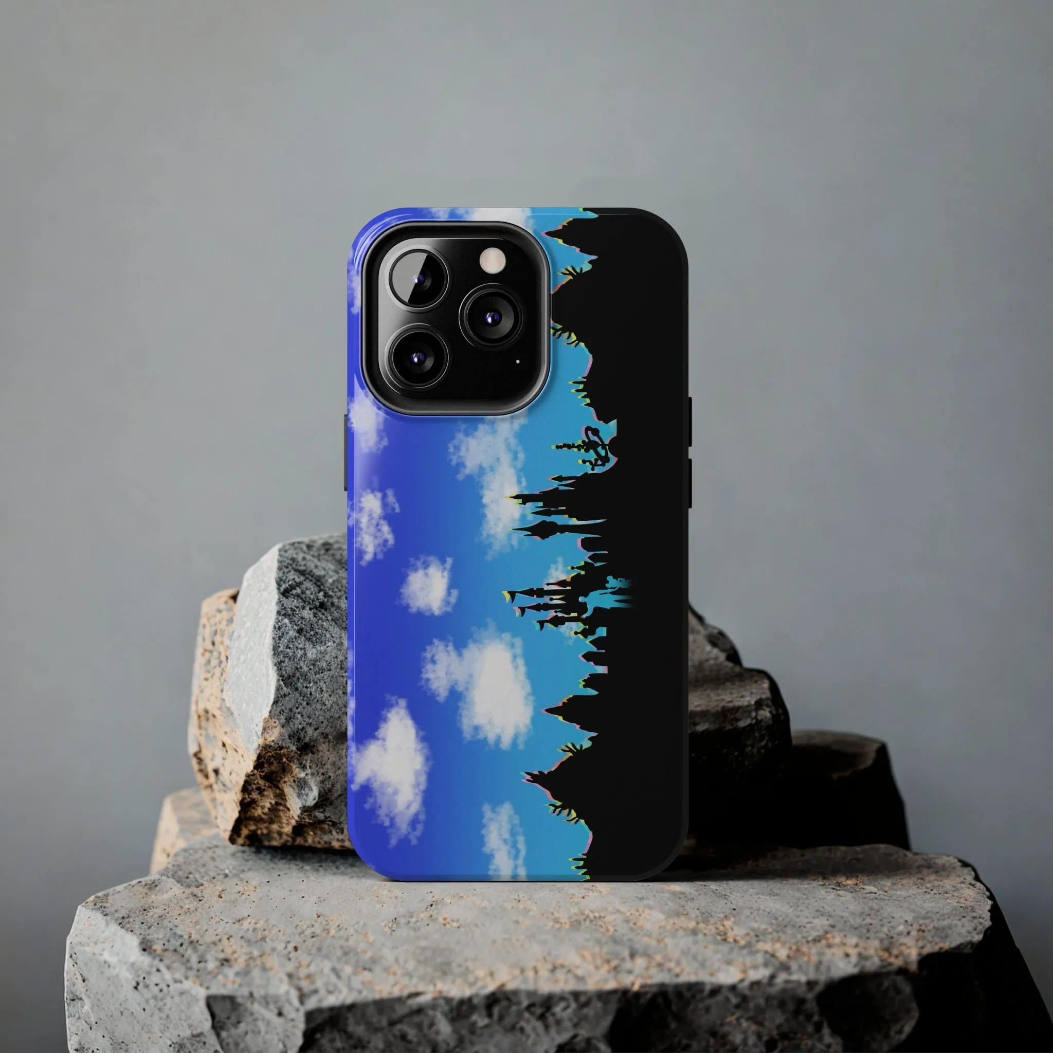 Park Border Skyline Silhouette Ride Phone Case Gift Inspired Fan Art Movie