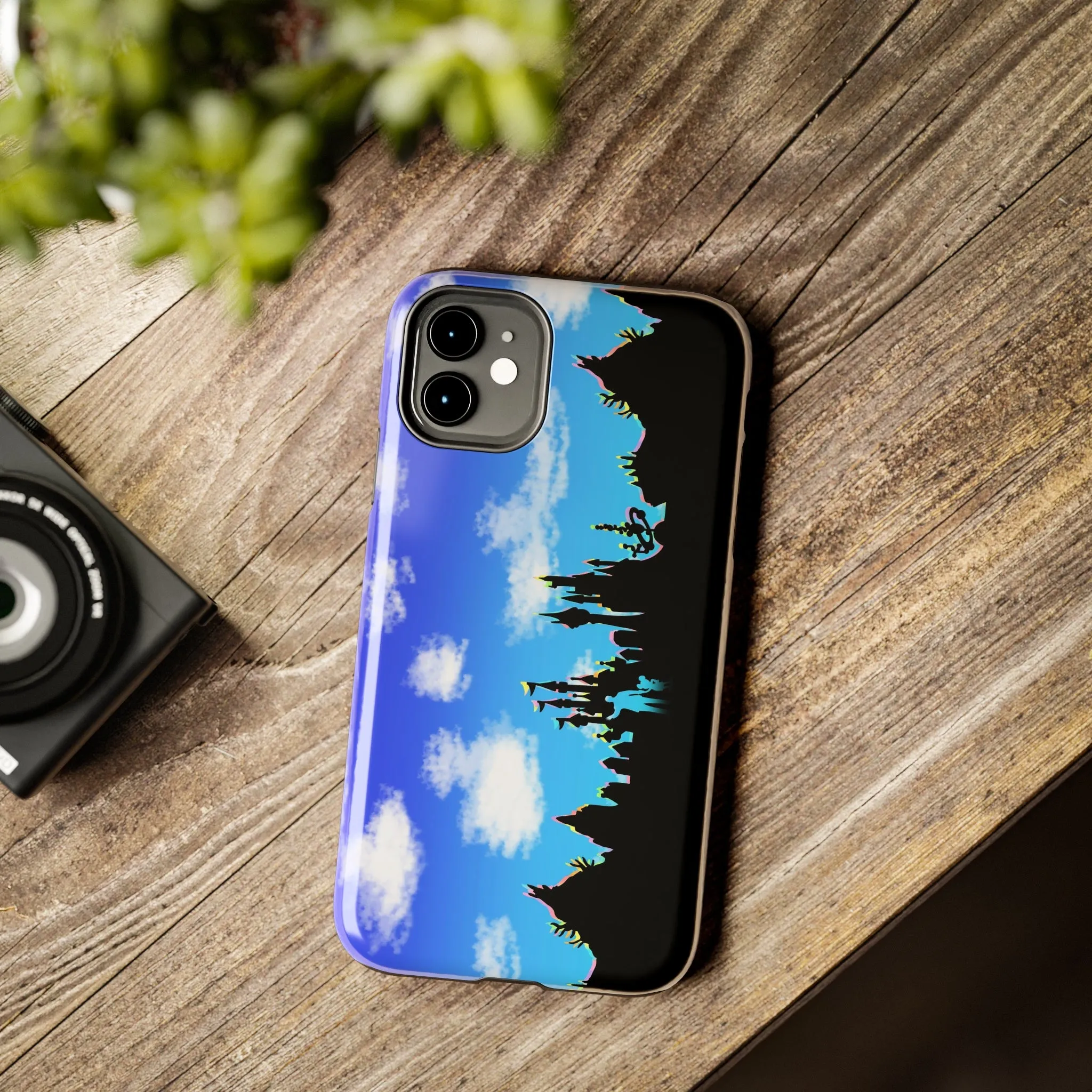 Park Border Skyline Silhouette Ride Phone Case Gift Inspired Fan Art Movie