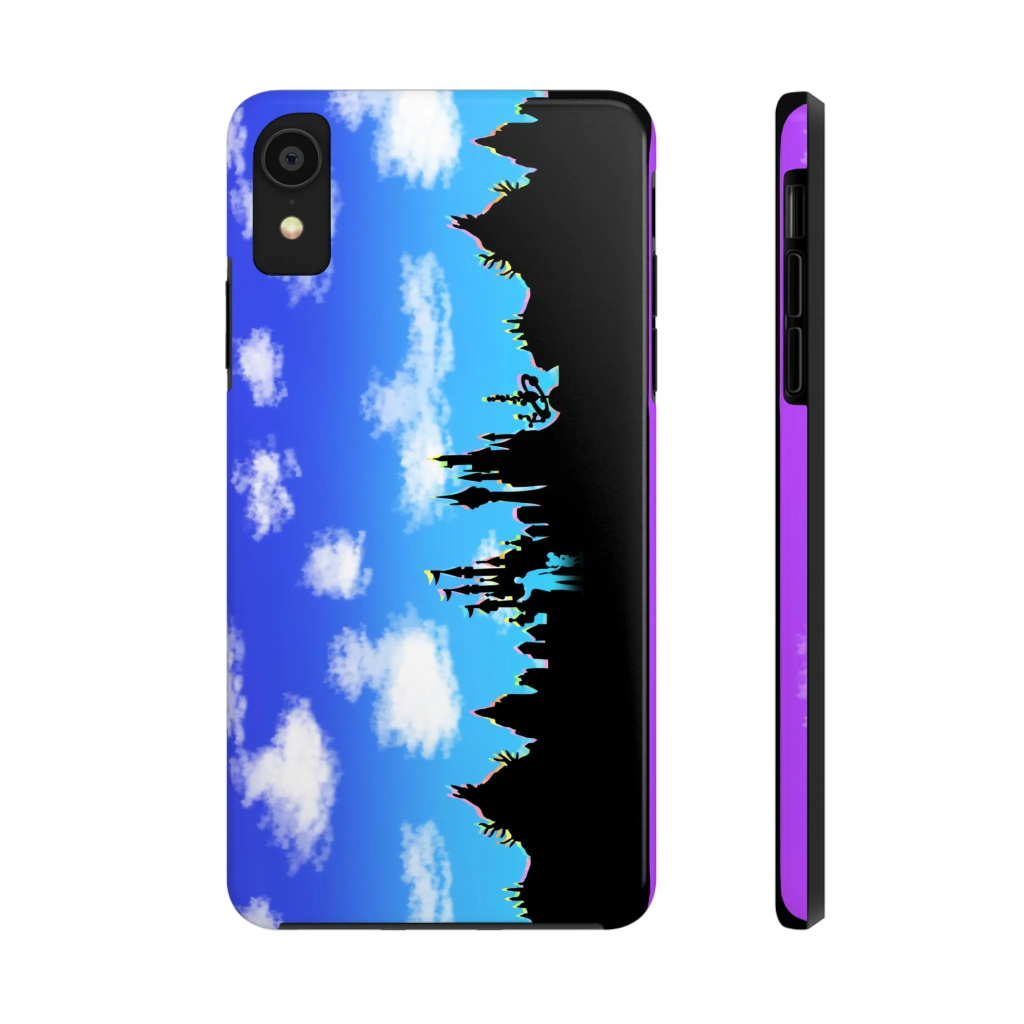 Park Border Skyline Silhouette Ride Phone Case Gift Inspired Fan Art Movie