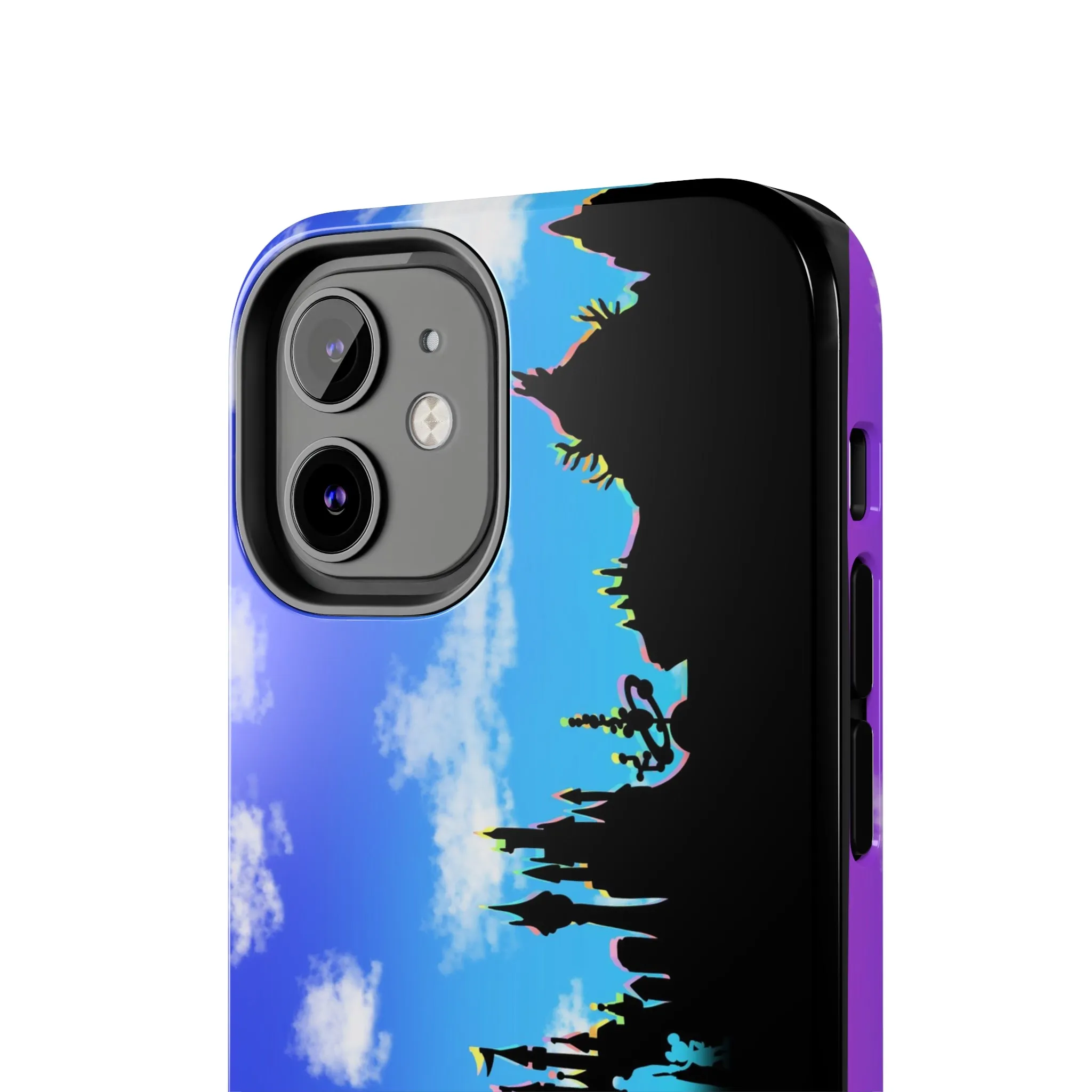 Park Border Skyline Silhouette Ride Phone Case Gift Inspired Fan Art Movie