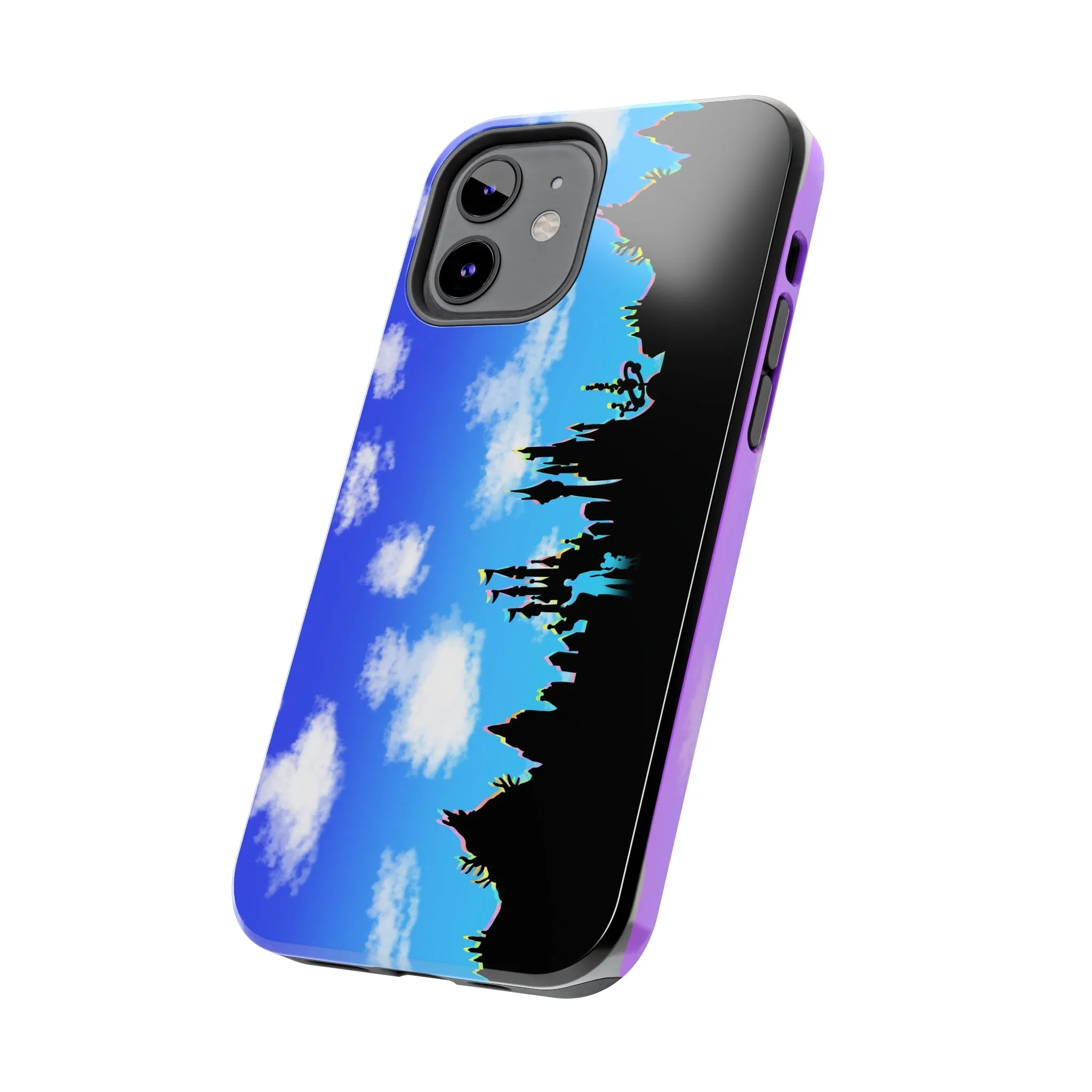 Park Border Skyline Silhouette Ride Phone Case Gift Inspired Fan Art Movie