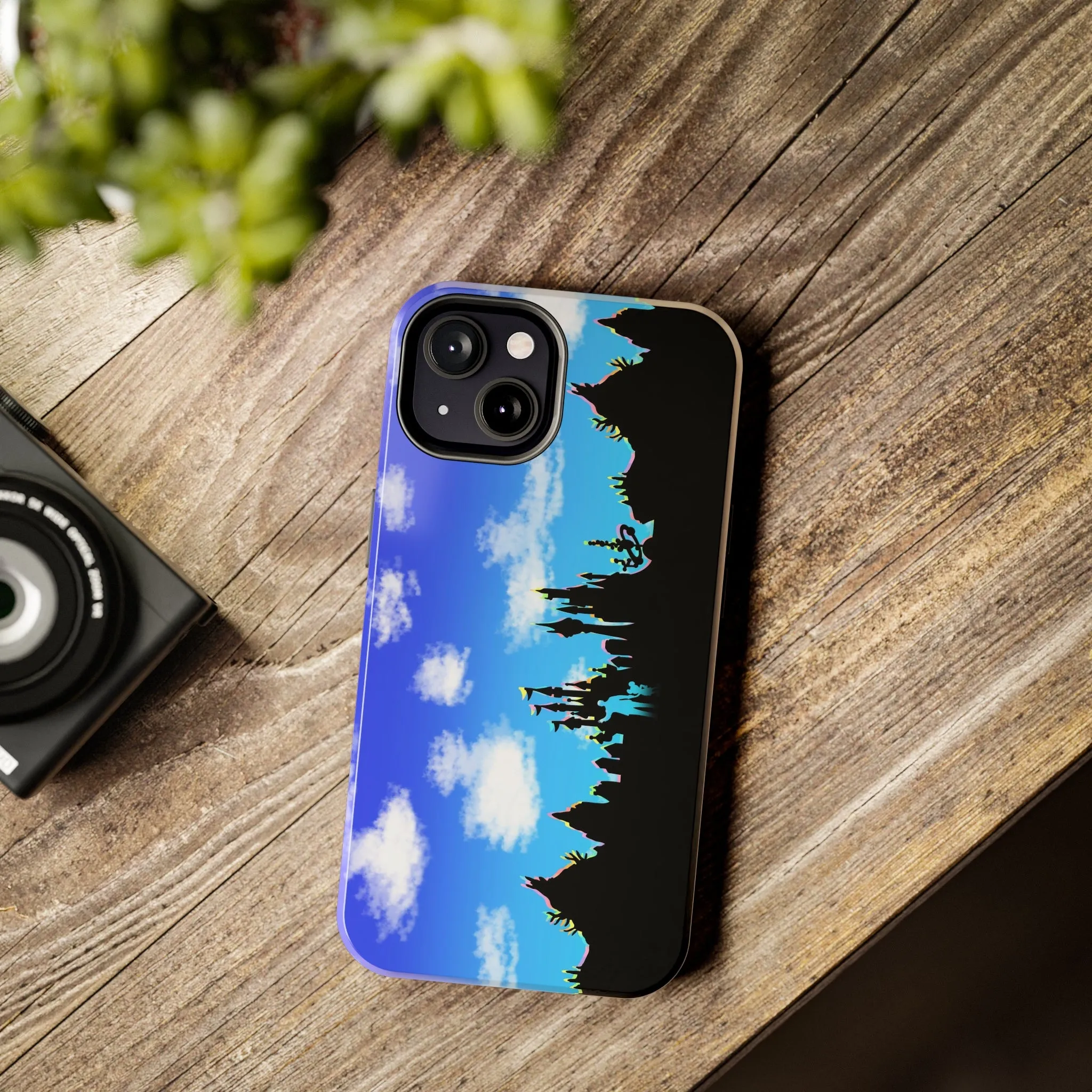 Park Border Skyline Silhouette Ride Phone Case Gift Inspired Fan Art Movie