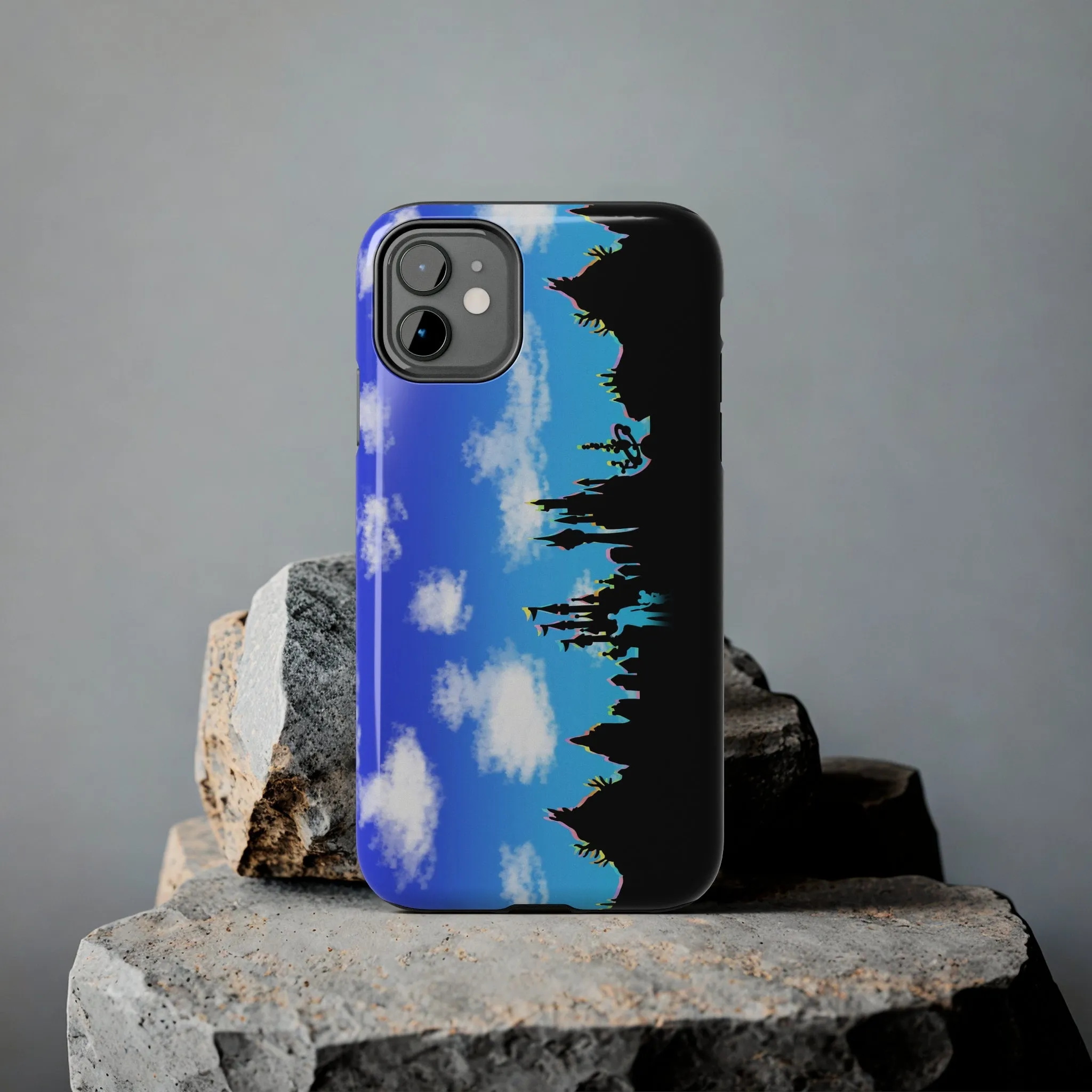 Park Border Skyline Silhouette Ride Phone Case Gift Inspired Fan Art Movie