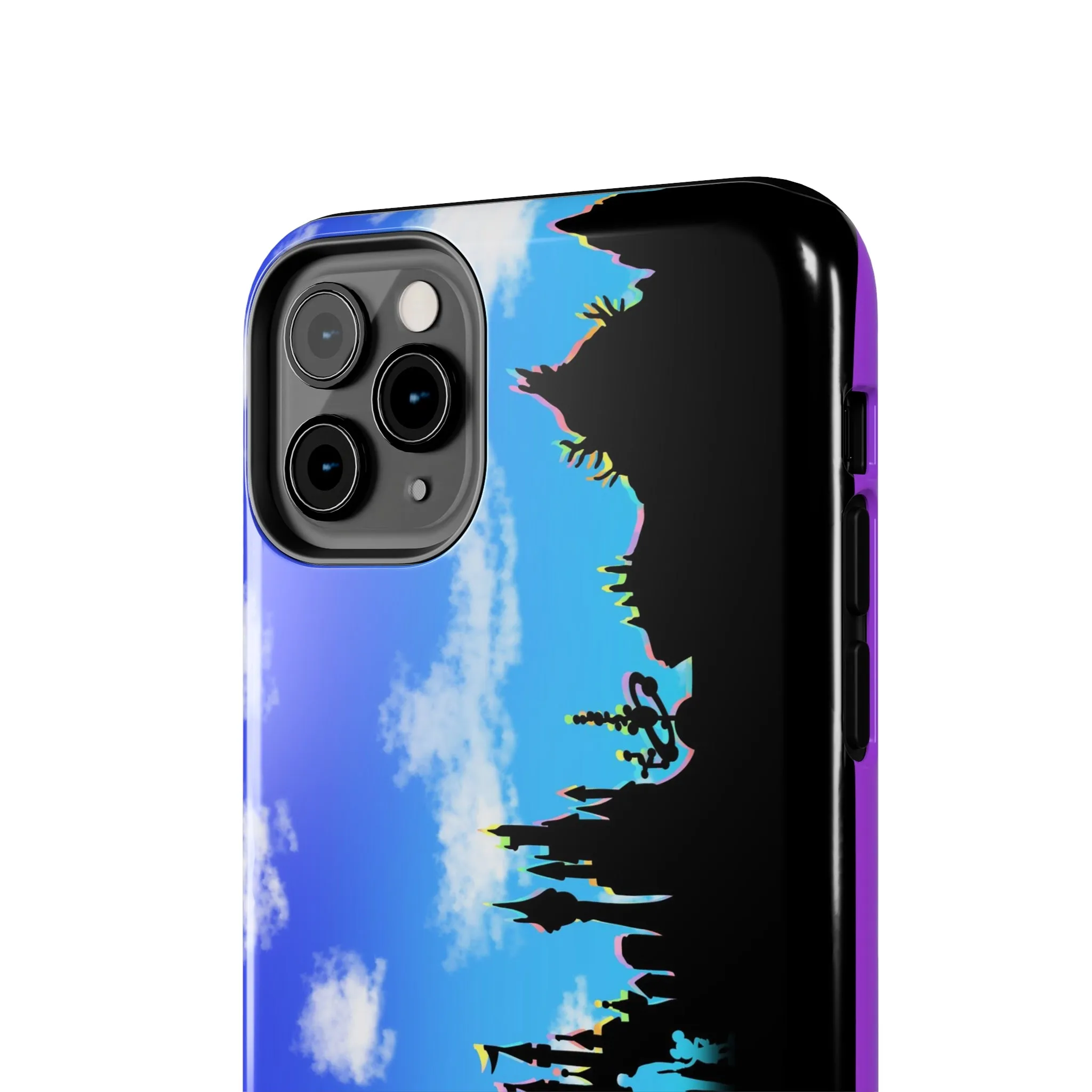 Park Border Skyline Silhouette Ride Phone Case Gift Inspired Fan Art Movie