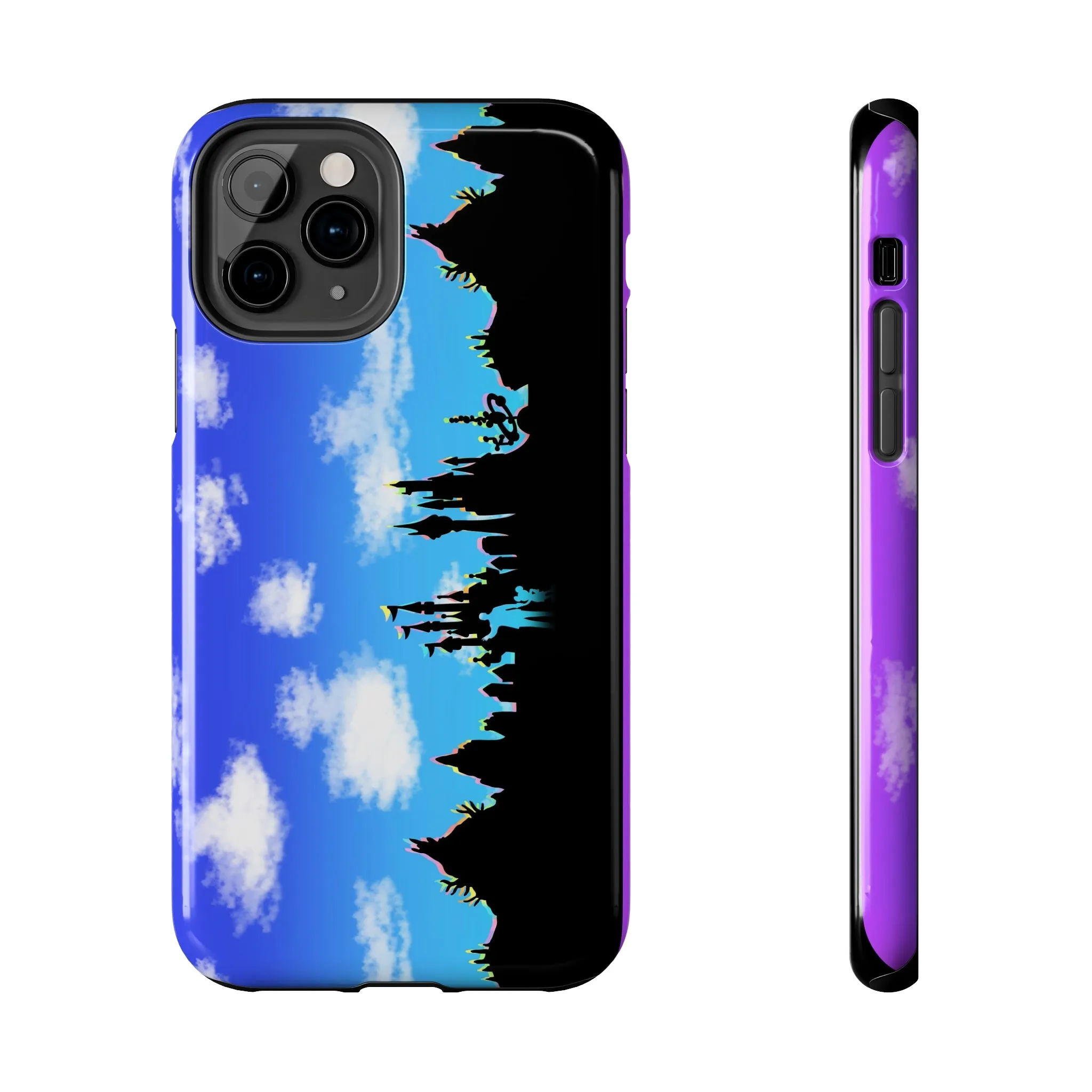 Park Border Skyline Silhouette Ride Phone Case Gift Inspired Fan Art Movie